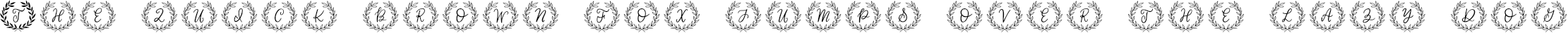 Example 1 of  Font