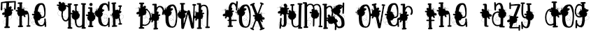 Example 3 of  Font