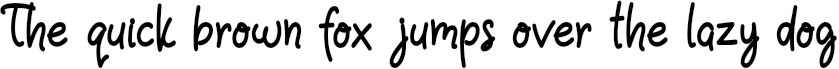 Example 4 of  Font