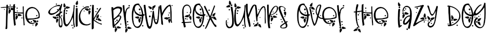 Example 1 of  Font