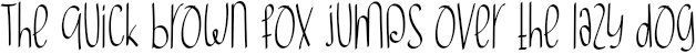 Example 1 of  Font