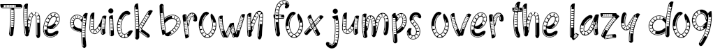 Example 1 of  Font