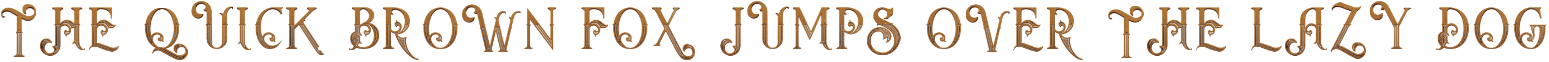 Example 4 of  Font