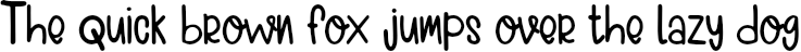 Example 1 of  Font