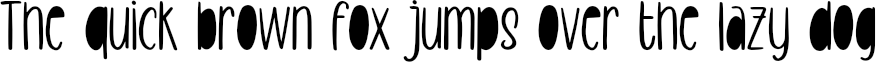Example 1 of  Font