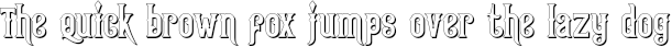 Example 13 of  Font