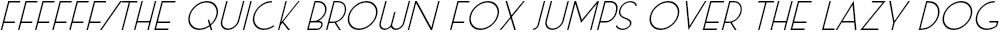 Exco-Italic preview for Exco Typeface
