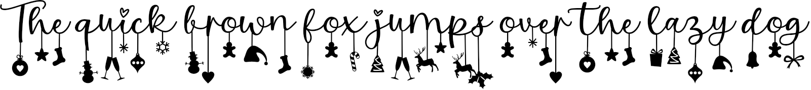 Example 2 of  Font