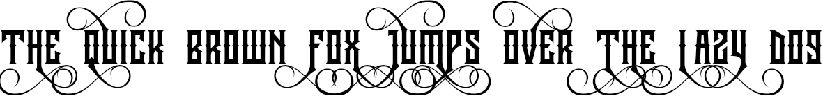 Example 1 of  Font