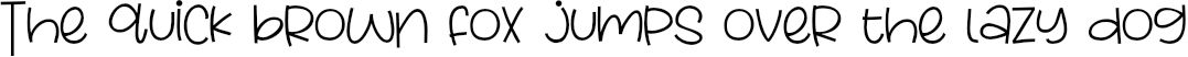 Example 45 of  Font