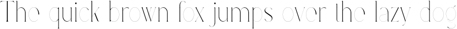 Example 1 of  Font