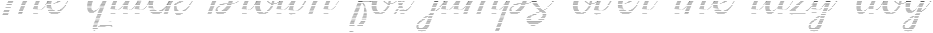 Example 4 of  Font