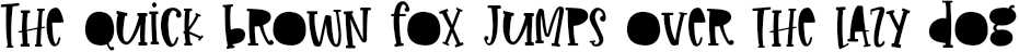Example 5 of  Font