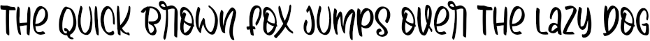 Example 1 of  Font