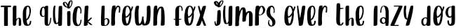 Example 1 of  Font