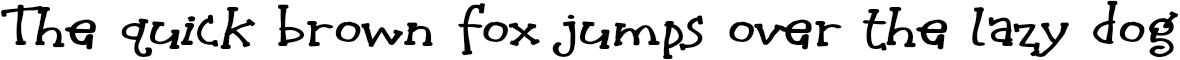 Example 4 of  Font