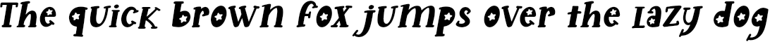 Example 3 of  Font
