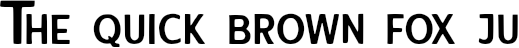 Example 1 of  Font