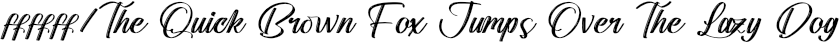 Standard Vertical preview for Standard Vertical - Modern Brush Font