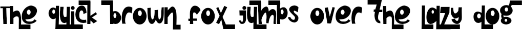 Example 1 of  Font