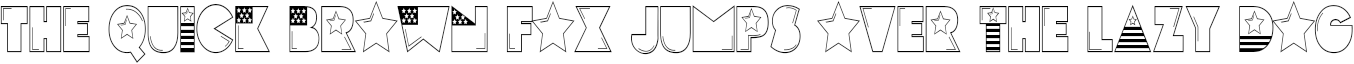 Example 3 of  Font