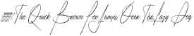 LuxodiaSignatureTwo preview for Luxodia Signature | Signature Font