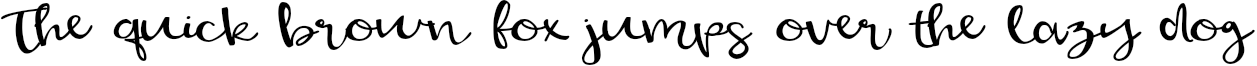 Example 3 of  Font