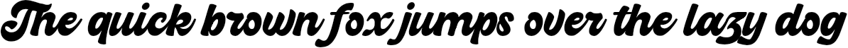 Example 1 of  Font