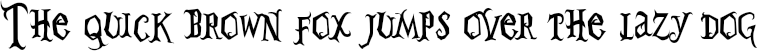 Example 8 of  Font