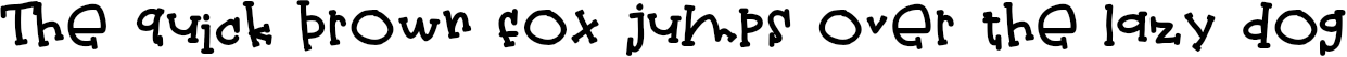 Example 3 of  Font