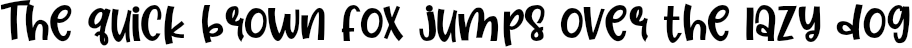 Example 2 of  Font