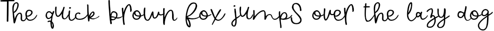 Example 3 of  Font