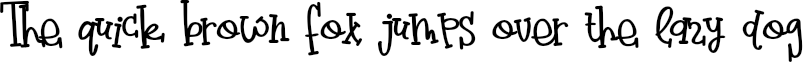 Example 1 of  Font