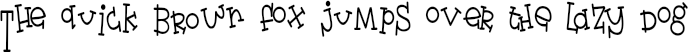 Example 4 of  Font