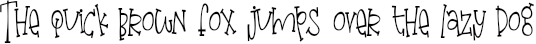 Example 1 of  Font