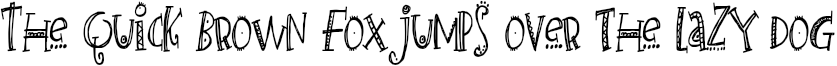 Example 5 of  Font