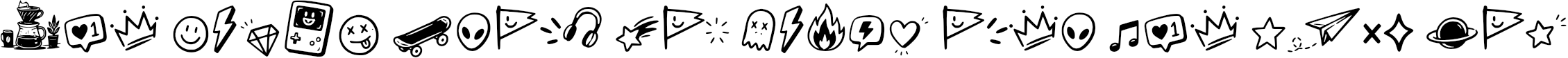Example 2 of  Font