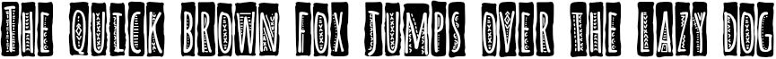 Example 5 of  Font
