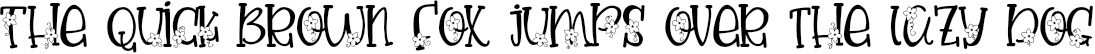 Example 3 of  Font