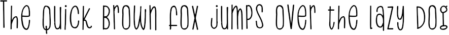 Example 3 of  Font