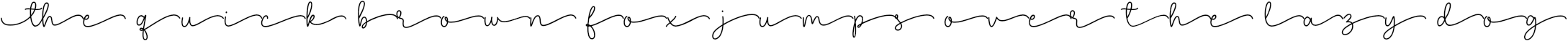 Example 4 of  Font
