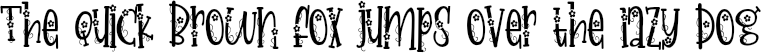 Example 2 of  Font