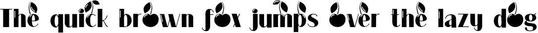Example 1 of  Font