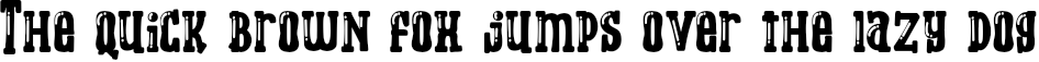 Example 3 of  Font