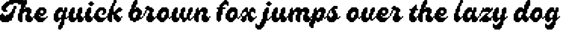 Example 1 of  Font