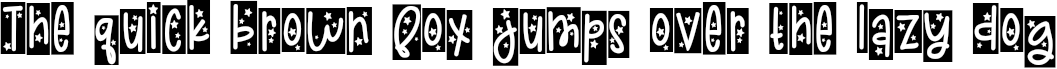 Example 5 of  Font