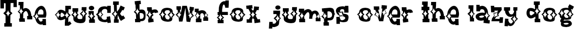 Example 2 of  Font