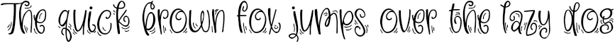Example 3 of  Font