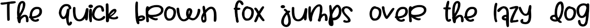 Example 9 of  Font