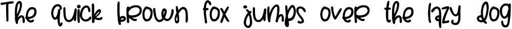 Example 4 of  Font